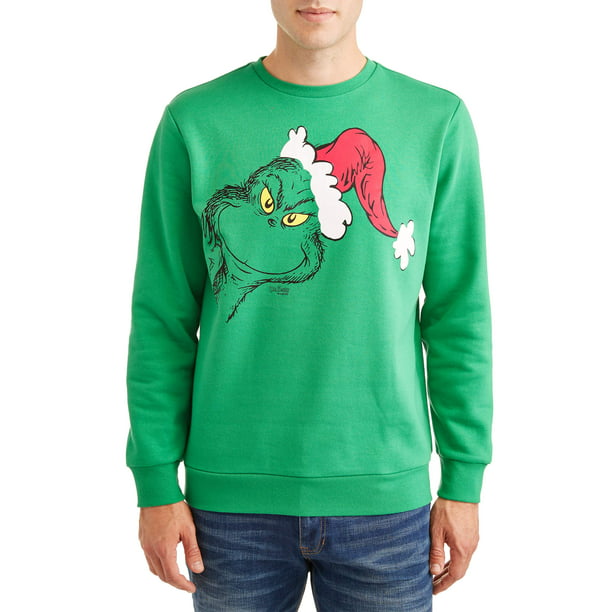 Takeyia Full-Zip Cute Hood Hooded Sweater How-The-Grinch-Stole-ChristmasHoodies for Adult Male 